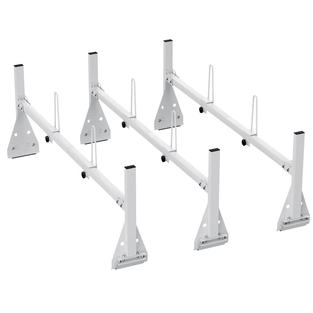VEVOR Trailer Ladder Rack Van Roof Ladder Rack 800 lbs 56.7-63 inch Adjustable