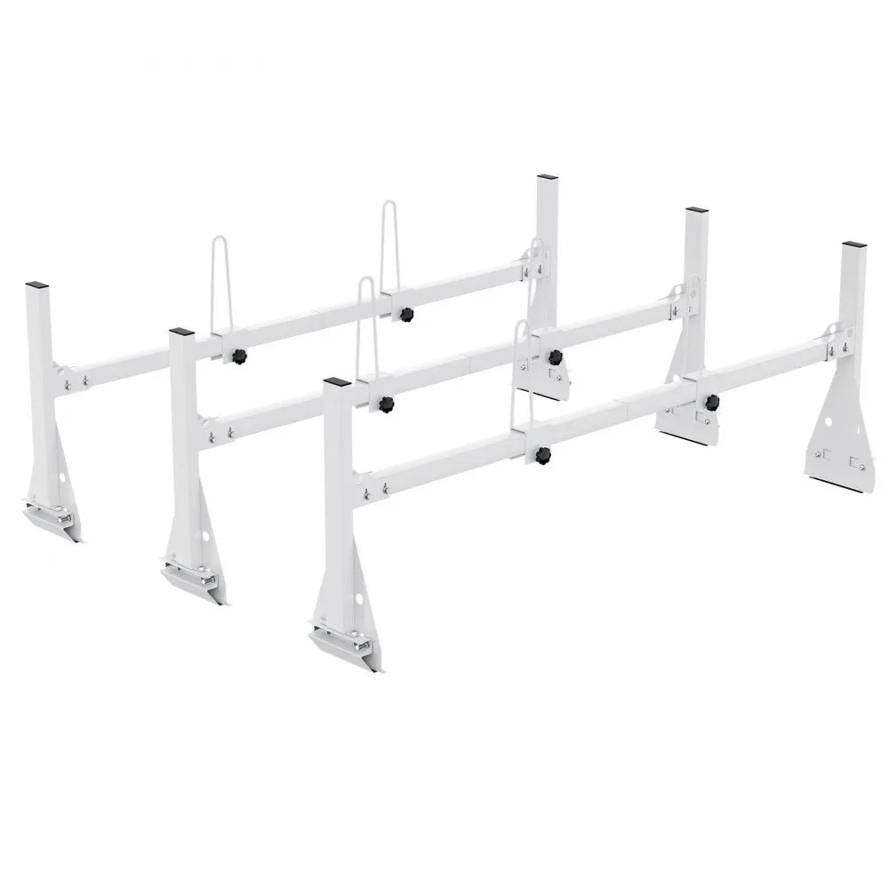VEVOR Trailer Ladder Rack Van Roof Ladder Rack 800 lbs 56.7-63 inch Adjustable
