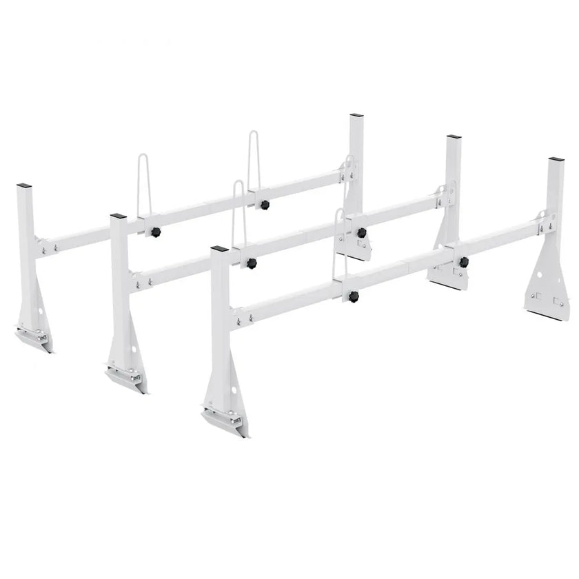 VEVOR Trailer Ladder Rack Van Roof Ladder Rack 800 lbs 56.7-63 inch Adjustable