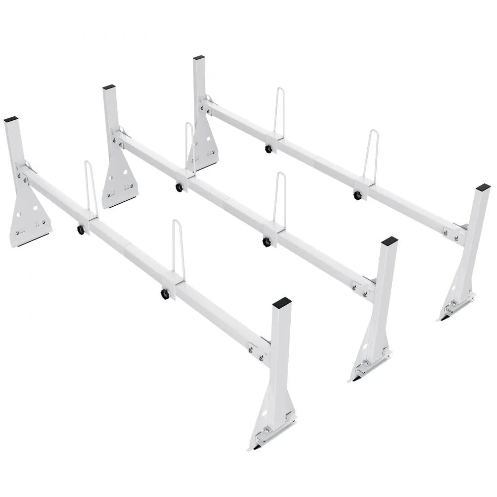 VEVOR Trailer Ladder Rack Van Roof Ladder Rack 800 lbs 56.7-63 inch Adjustable
