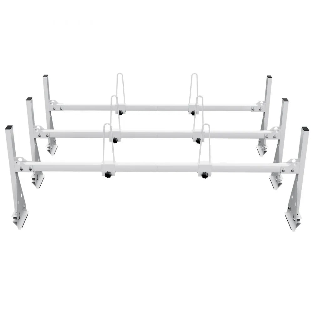 VEVOR Trailer Ladder Rack Van Roof Ladder Rack 800 lbs 56.7-63 inch Adjustable