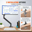 VEVOR Single Monitor Mount, Supports 13