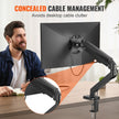 VEVOR Single Monitor Mount, Supports 13