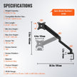 VEVOR Single Monitor Mount, Supports 13