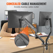 VEVOR Dual Monitor Mount, Supports 13