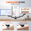 VEVOR Triple Monitor Mount, Supports 13