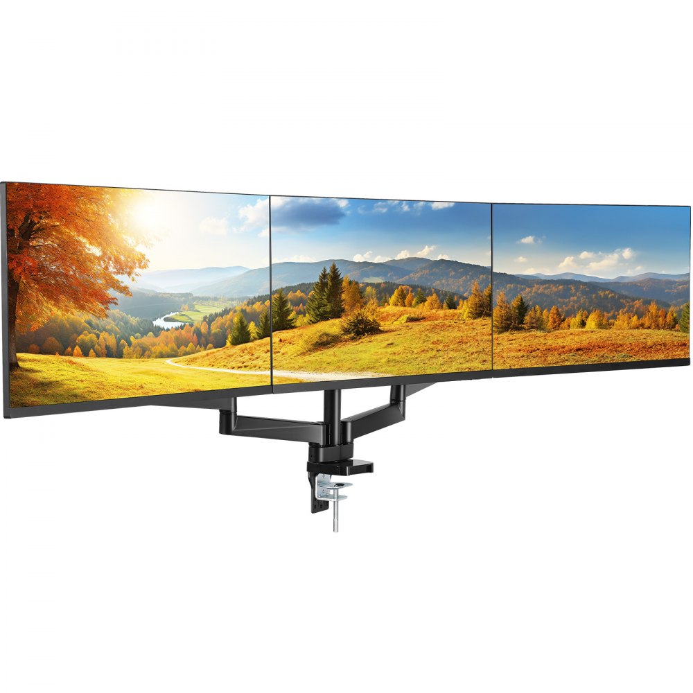 VEVOR Triple Monitor Mount, Supports 13