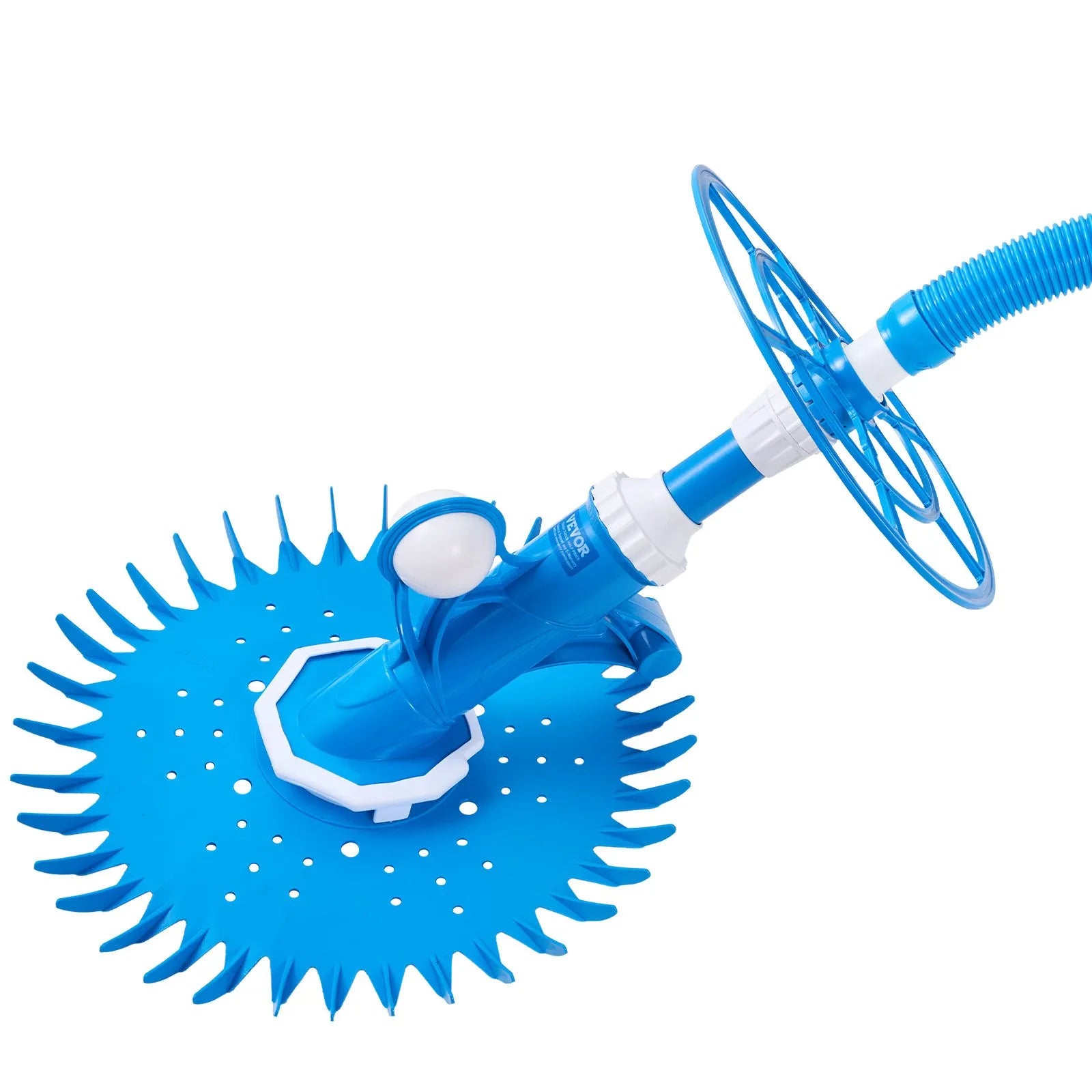 VEVOR Suction Pool Cleaner Vacuum Cleaner 12 Hoses for In/Above-ground Pool