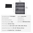 VEVOR Dog Playpen 8 Panels Foldable Metal Dog Exercise Pen with Bottom Pad 30