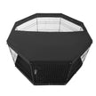 VEVOR Dog Playpen 8 Panels Foldable Metal Dog Exercise Pen with Pad Cover 30