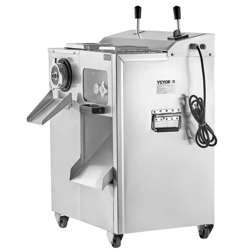 VEVOR Commercial Electric Meat Grinder Slicer 14 Lbs/Min Sausage Stuffer Maker
