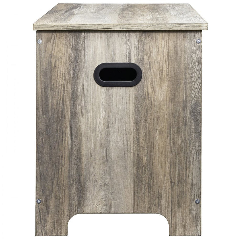 VEVOR Kids Toy Storage Bench Wooden Toy Box Chest 38.98 x 15.55 x 18.9 in Gray