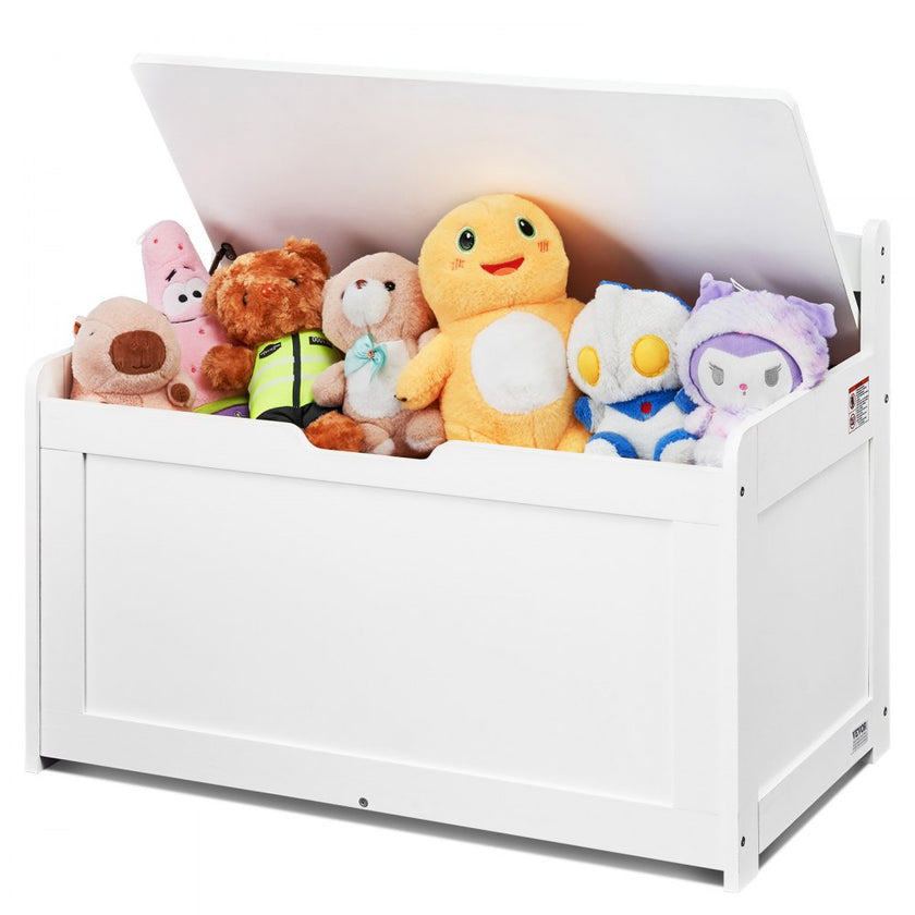 VEVOR Kids Toy Storage Bench Wooden Toy Box Chest 32.68 x 17.91 x 24.02