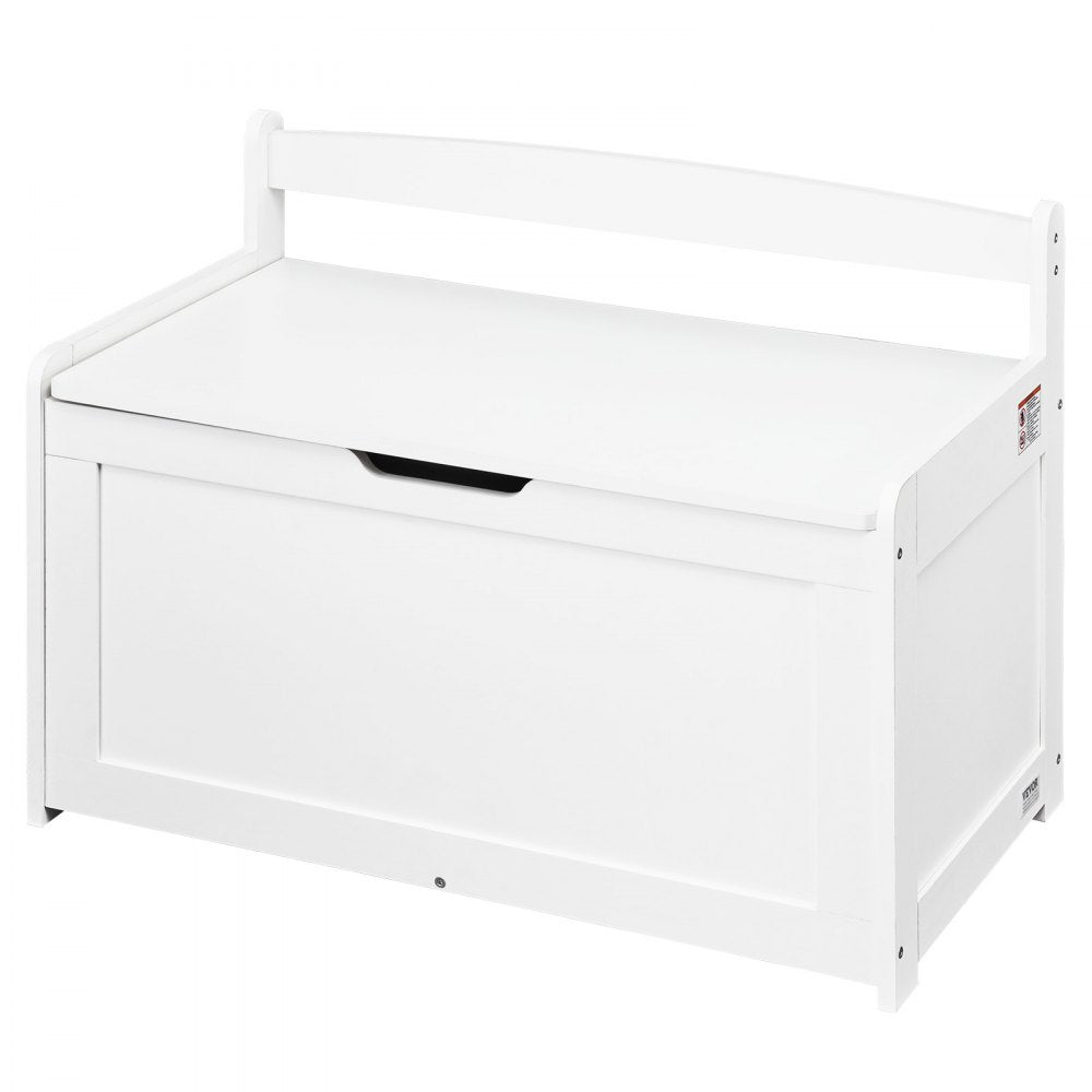 VEVOR Kids Toy Storage Bench Wooden Toy Box Chest 32.68 x 17.91 x 24.02