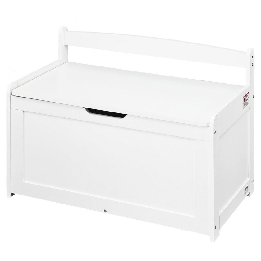 VEVOR Kids Toy Storage Bench Wooden Toy Box Chest 32.68 x 17.91 x 24.02