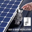 VEVOR Solar Panel Mounting Brackets Solar Panel Mounting Kit for Various Roofs