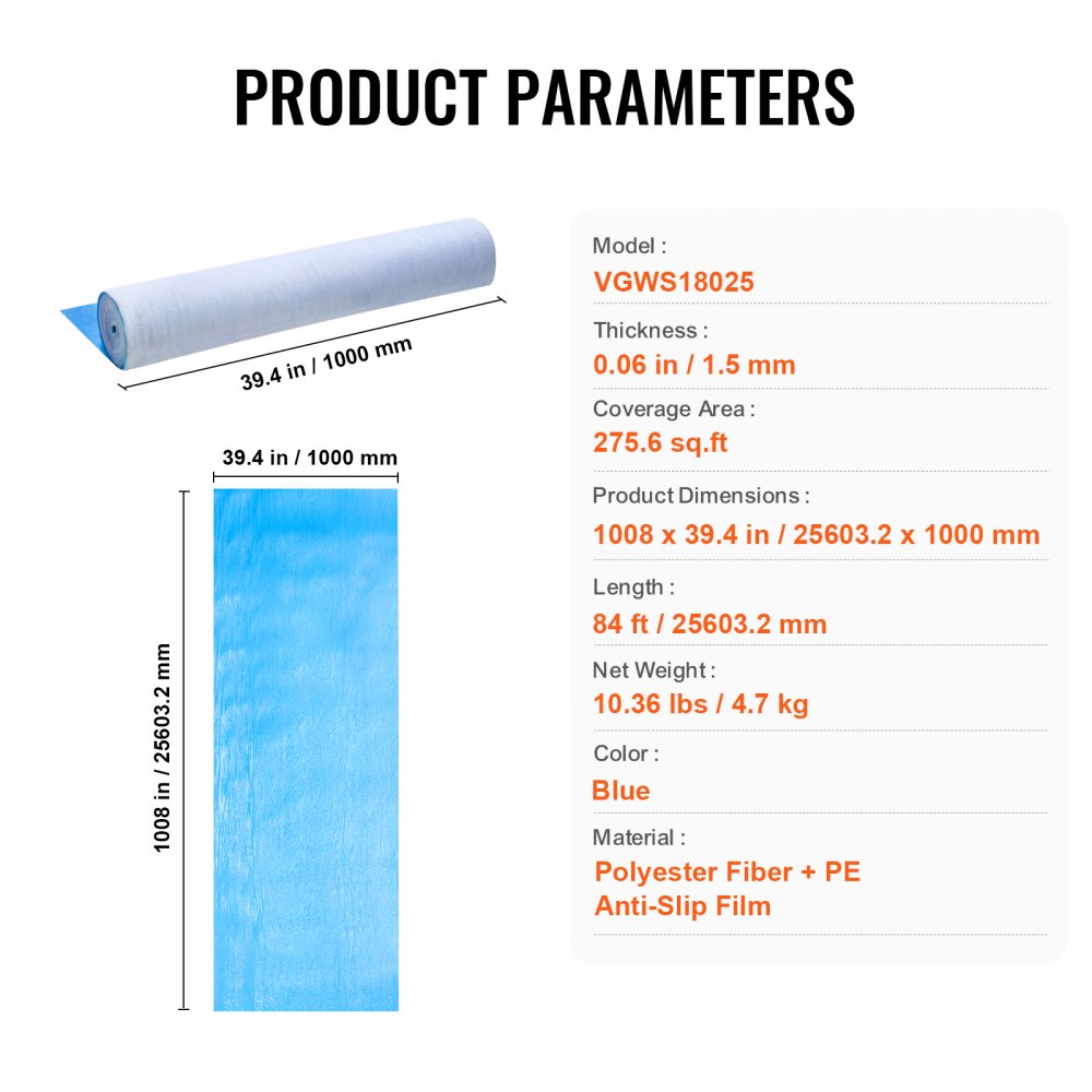 VEVOR Carpet Protection Film, 40