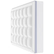 VEVOR Mattress Topper Fiber Fill Detachable & Washable Queen Size 1 in Thickness