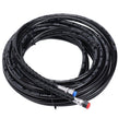 VEVOR Hydraulic Outboard Steering Kit, 150HP, Marine Boat Hydraulic Steering System, with Helm Pump Two-Way Lock Cylinder and 26 Feet Hydraulic Steering Hose, for Single Station Single-Engine Boats