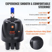VEVOR Hydraulic Outboard Steering Kit, 300HP, Marine Boat Hydraulic Steering System, with Helm Pump Two-Way Lock Cylinder and 26 Feet Hydraulic Steering Hose, for Single Station Single-Engine Boats