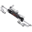 VEVOR Hydraulic Outboard Steering Kit, 300HP, Marine Boat Hydraulic Steering System, with Helm Pump Two-Way Lock Cylinder and 26 Feet Hydraulic Steering Hose, for Single Station Single-Engine Boats