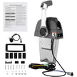 VEVOR Boat Throttle Control 5006182 Side Mount Outboard Remote Control Single Lever Binnacle for Evinrude and Johnson Outboards Throttle Gear Control