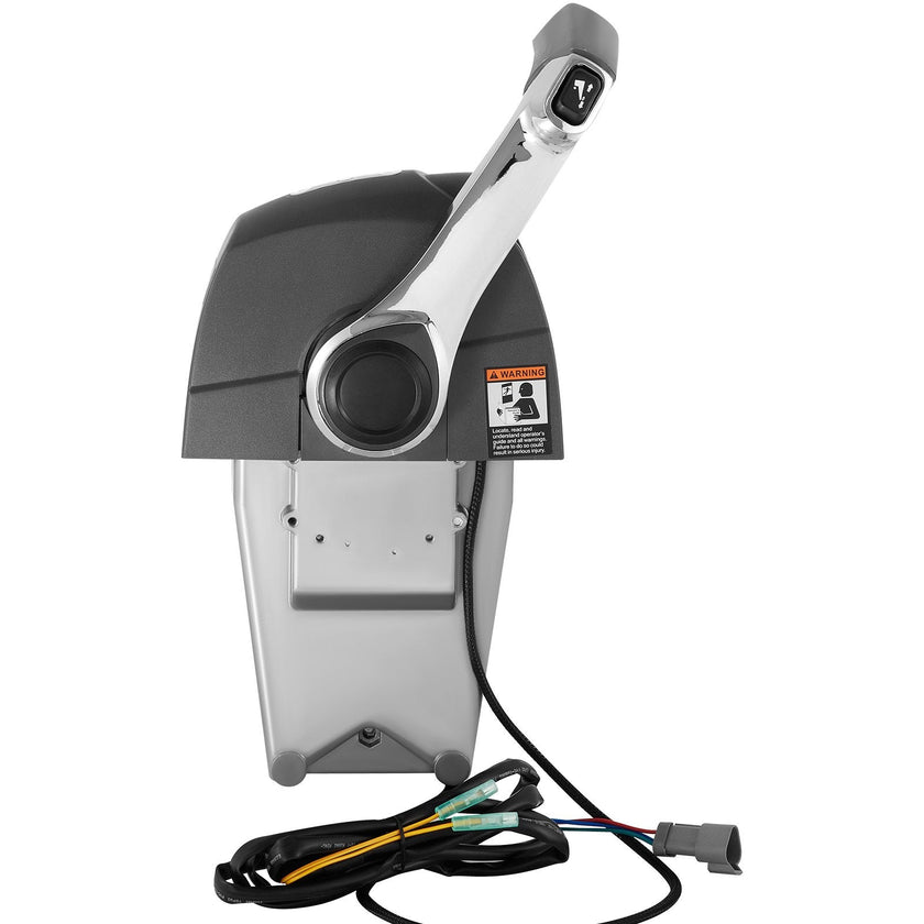 VEVOR Boat Throttle Control 5006182 Side Mount Outboard Remote Control Single Lever Binnacle for Evinrude and Johnson Outboards Throttle Gear Control