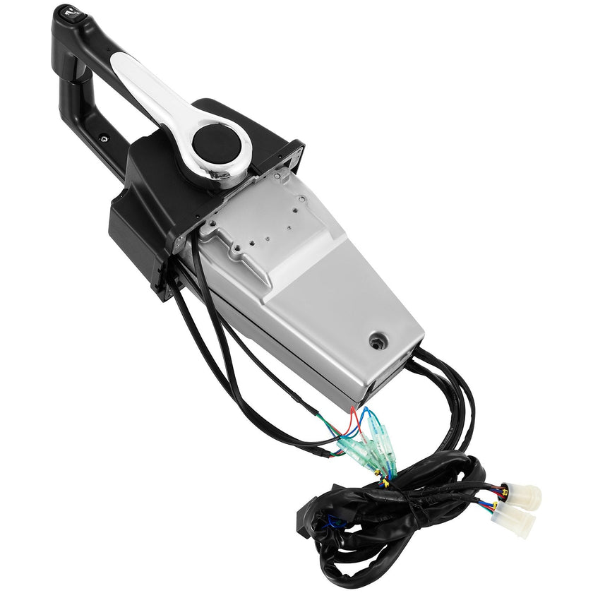 VEVOR Boat Throttle Control 704-48207-R0-00 Boat Control Box Dual Twin Engine Mount Outboard Remote Control Binnacle Remote Control Throttle Gear Control Compatible with Yamaha Outboard