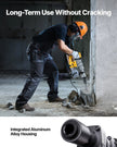 VEVOR Demolition Jack Hammer Concrete Breaker 1400W Electric Hammer 2 Chisel Bit