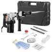 VEVOR Demolition Jack Hammer, 1400W Electric Jackhammer Heavy Duty, 2900 BPM Concrete Breaker, 2pcs Chisels Bits Chipping with Case, Gloves Black