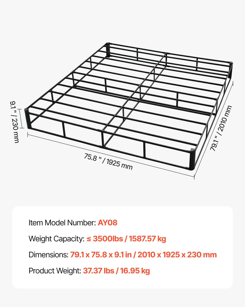 King Size Box Spring 9