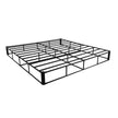 VEVOR Box Spring King Size Bed Frame with Fabric Cloth 79.1L x 75.8W x 9.1H in