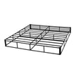 VEVOR Box Spring King Size Bed Frame with Fabric Cloth 79.1L x 75.8W x 9.1H in