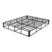 VEVOR Box Spring Queen Size Bed Frame with Fabric Cloth 79.1L x 59.6W x 9.1H in