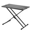 VEVOR Portable DJ Table with Double-X Braced Keyboard Stand Adjustable Height