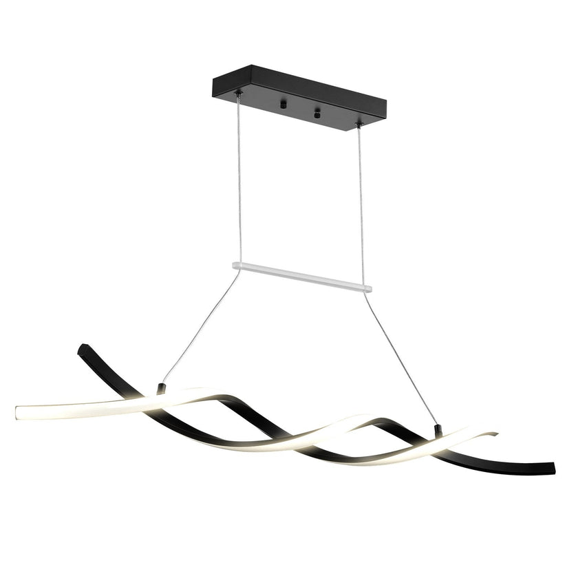 VEVOR Modern Chandelier Light Fixtures Dimmable LED Pendant Light Remote Control