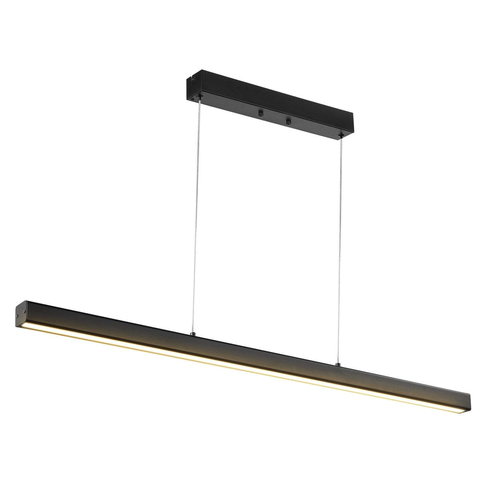VEVOR Dimmable Linear Pendant Light 20W 47in LED Linear Light Fixture Chandelier