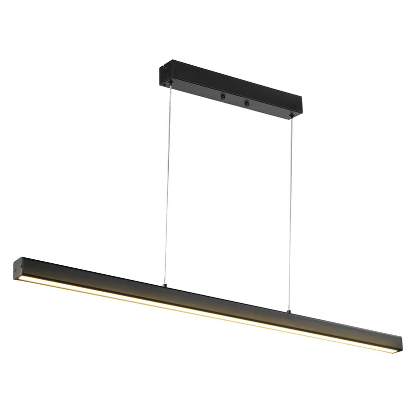 VEVOR Dimmable Linear Pendant Light 20W 47in LED Linear Light Fixture Chandelier