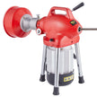 VEVOR Drain Cleaner Machine 120FT x 5/8In 370W Sectional Snake Auger Manual Feed