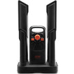 VEVOR Detachable 4-Tube Shoe Dryer with Timer and Quick Drying Black & Orange