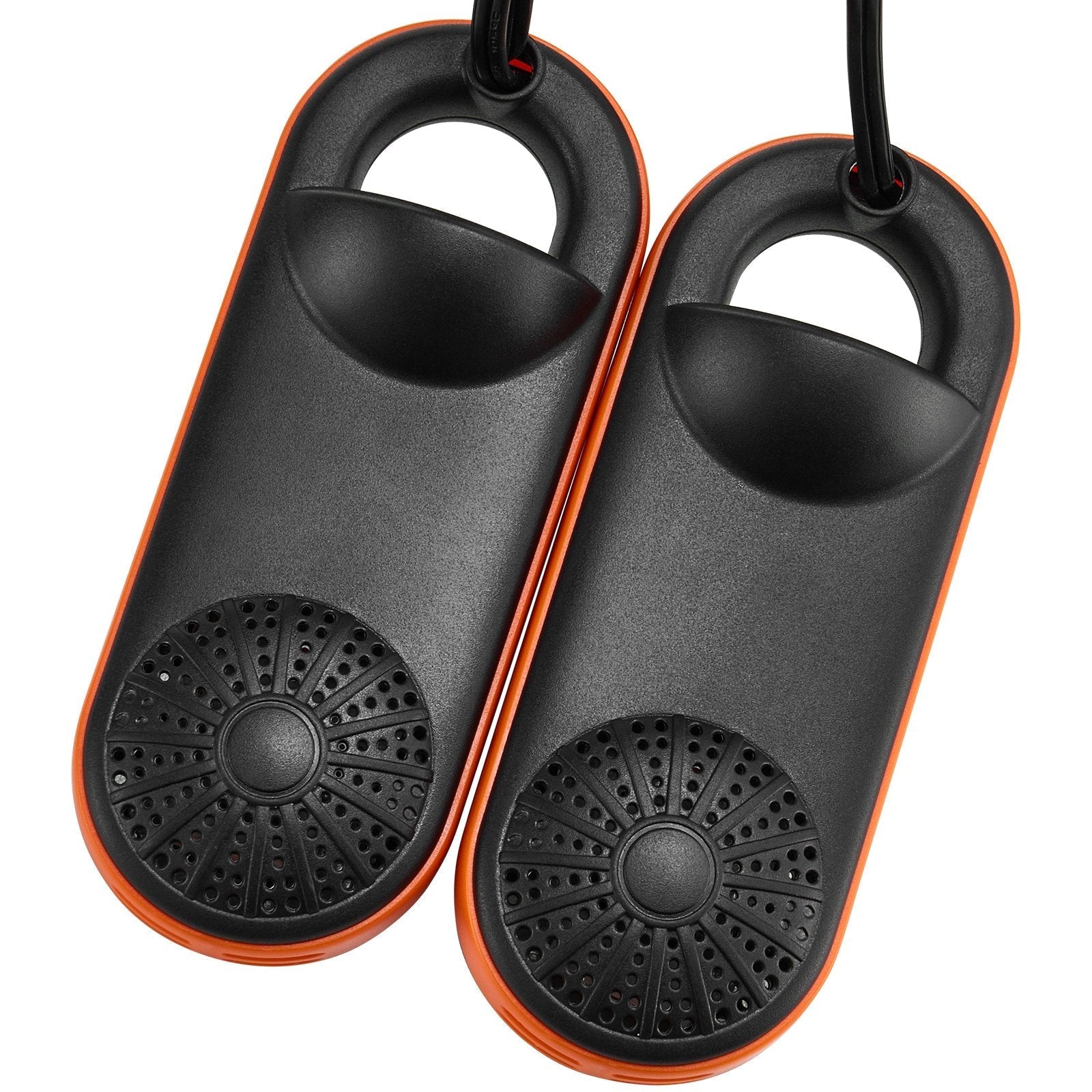 VEVOR Portable Shoe Dryer Boot Dryer with Quick & Even Drying Black & Orange