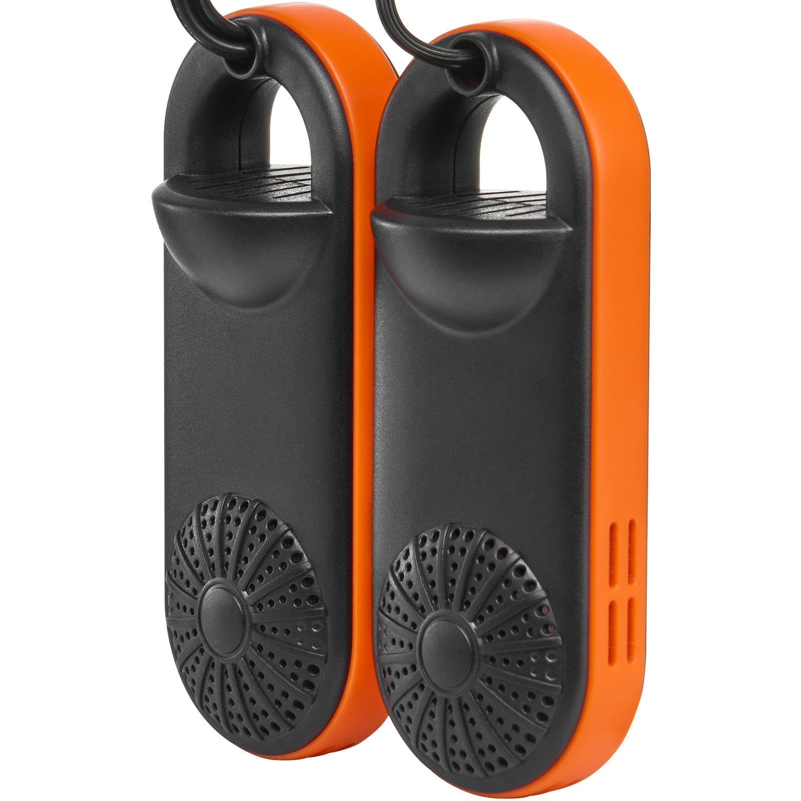 VEVOR Portable Shoe Dryer Boot Dryer with Quick & Even Drying Black & Orange