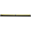 VEVOR 3.28 ft Cable Protector Ramp, 4 Pack of 1 Channel, 18000 lbs/axle Capacity Heavy Duty Rubber Speed Bumps, Floor Cord Cable Protector Wire Cover, for Residential Areas, Private Garages, Gardens