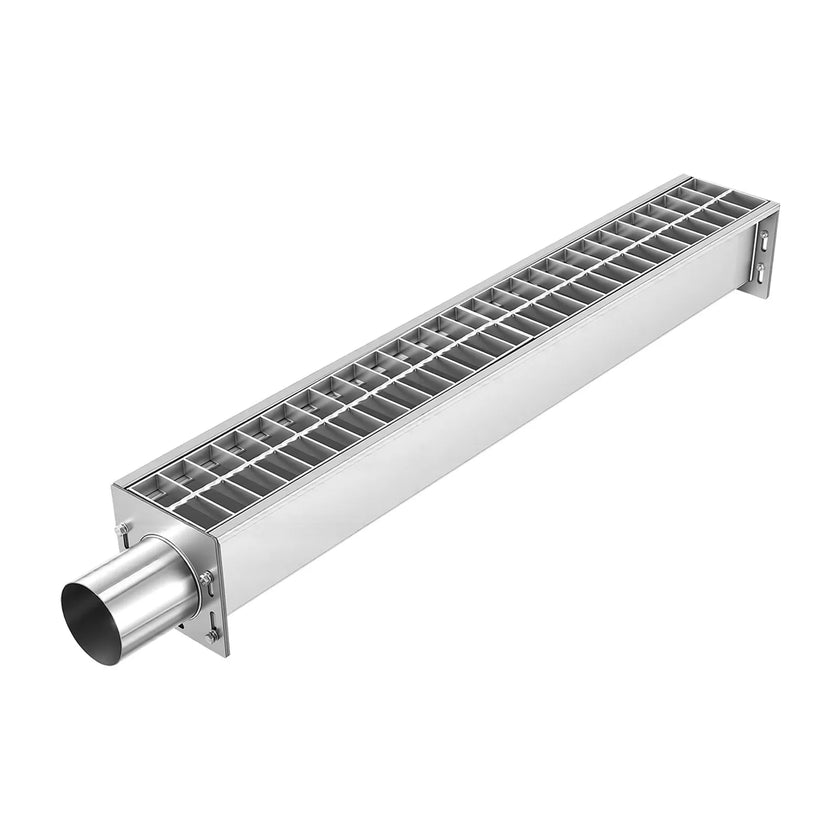 Heavy-Duty Stainless Steel Trench Drain for Efficient Outdoor Water Management
