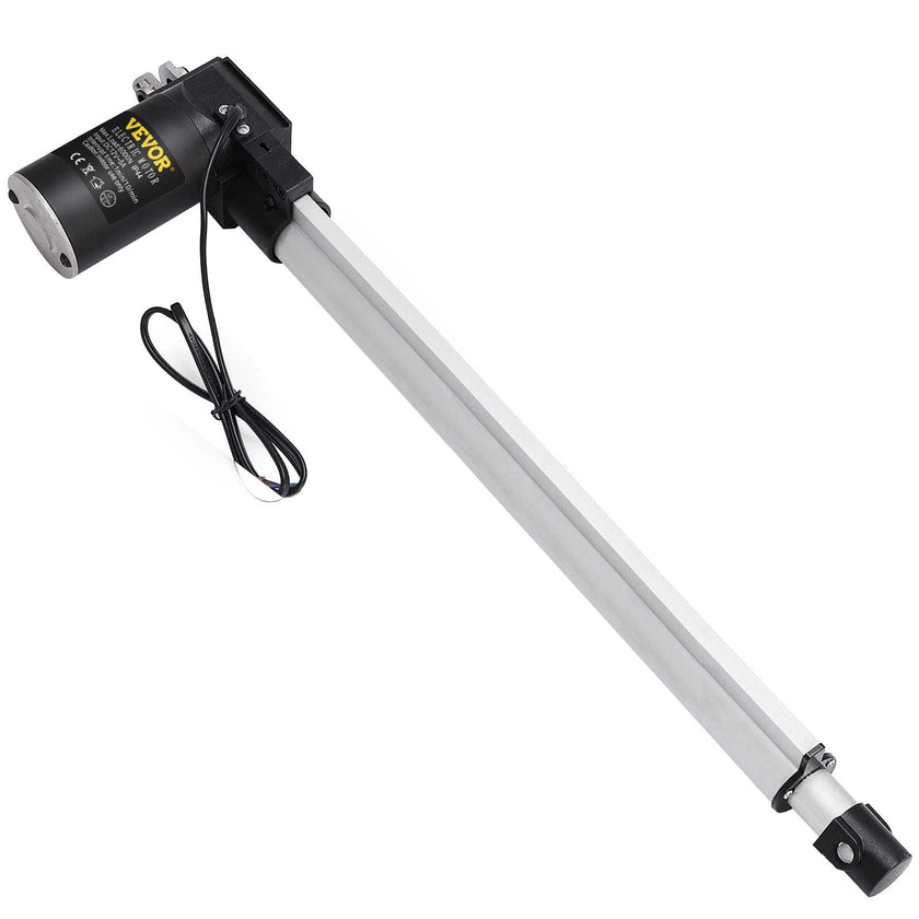 VEVOR 16 Inch Stroke Electric Actuators DC 12V with Mounting Bracket Heavy Duty 6000N/1320LB Actuators for Recliner TV Table Lift Massage Bed Electric Sofa