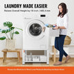 VEVOR Laundry Pedestal with Storage Shelf, 28