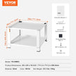 VEVOR Laundry Pedestal with Storage Shelf, 28