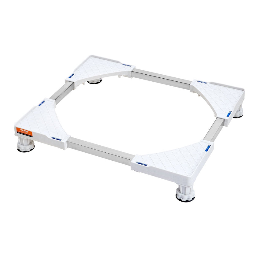 VEVOR Mini Fridge Stand Universal Laundry Pedestal, Adjustable with 4 Strong Feet, Washing Machine Base Multi-Functional for Washer And Dryer, 15