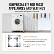 VEVOR Mini Fridge Stand Universal Laundry Pedestal, Adjustable Refrigerator Stand with Smooth Casters, Washing Machine Pedestal Multi-Functional Base for Washer And Dryer, 15