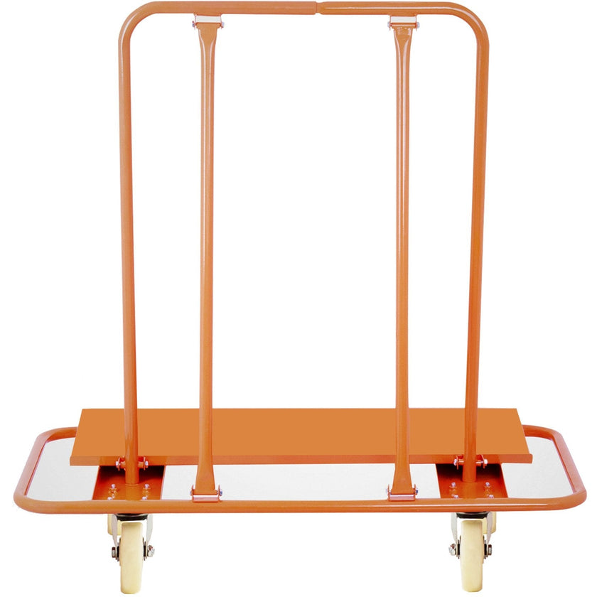 VEVOR Drywall Cart 1600LBS Load Capacity Drywall Cart Dolly Handling Sheetrock Sheet Panel Service Cart Heavy Duty Casters